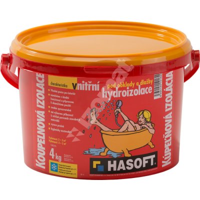 HASOFT Koupelnová izolace PP vědro Hasoft 4 kg