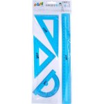 Cool by Victoria 187431 sada pravítek 4ks plast modrá – Zboží Živě