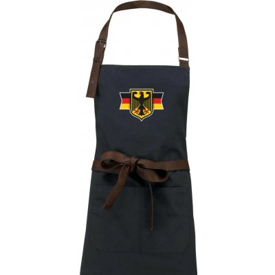 Dřevěné uhlí Německá orlice a vlajka Zástěra Vintage – Hledejceny.cz