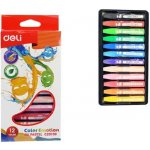 DELI Voskovky olejové 12 barev Color Emotion – Hledejceny.cz