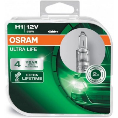 Osram Ultra Life H1 P14,4S 12V 55W 64150ULT-HCB