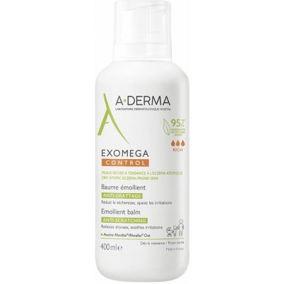 A-Derma Exomega zvláčňující tělový balzám pro velmi suchou citlivou a atopickou pokožku 400 ml – Zbozi.Blesk.cz