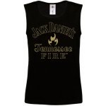 Tílko Jack Daniel's Tennessee Fire Černá – Zboží Dáma