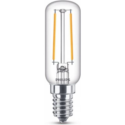 Philips žárovka LED 4,5W /eq.40W/ E14 T25L 2700K do digestoře/lednice – Zbozi.Blesk.cz