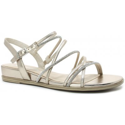 TAMARIS 28103 42 light gold dámské sandály – Zboží Dáma