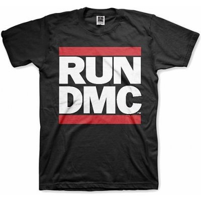 Run DMC tričko Logo Black