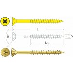 fischer international s.r.o. Vrut do dřeva FSP-SZ 5,0 x 120 YZP (bal. 5 ks) fischer DOPRODEJ – Hledejceny.cz