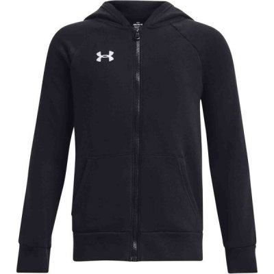 Under Armour Rival Fleece Fz Hoodie černá – Zboží Mobilmania