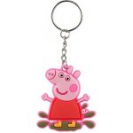 Přívěsek na klíče Jiri Models 3D Prasátko Peppa/Peppa pig guma 10 cm na kartě – Zbozi.Blesk.cz