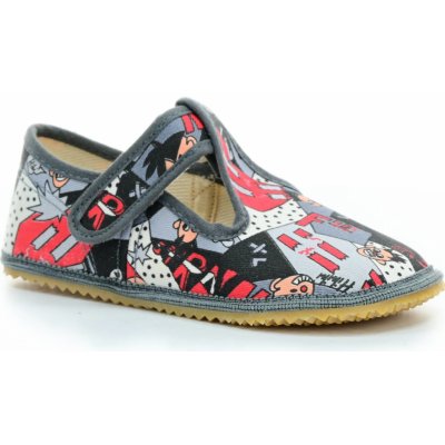 Beda Barefoot bačkůrky COMICS BF 060010 W vícebarevné – Zboží Mobilmania