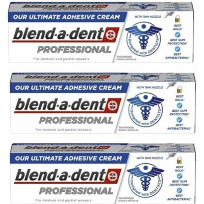 Blend-a-dent upevňující krém Professional 3 x 40 g – Hledejceny.cz