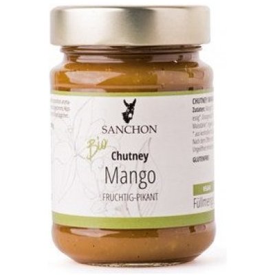 Sanchon Bio Omáčka Mango Chutney, 6 x 200 g