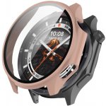 VSECHNONAMOBIL 104456 PC FULL COVER Plastový kryt se sklem pro OnePlus Watch 3 růžový – Zboží Živě