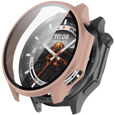 VSECHNONAMOBIL 104456 PC FULL COVER Plastový kryt se sklem pro OnePlus Watch 3 růžový – Zboží Živě