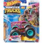 Mattel Hot Wheels Auto Monster Trucks Kaskadérské kousky set s vrakem kov – Hledejceny.cz
