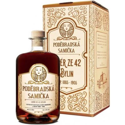 Poděbradská Samička 35% 0,5 l (karton) – Zboží Dáma