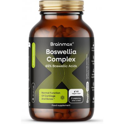 BrainMax Boswellia Complex 60 rostlinných kapslí – Hledejceny.cz