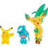 Figurka Boti Pokémon akční Pikachu Wynaut a Leafeon 5