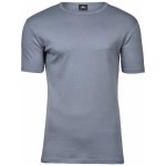 Tee Jays Silné bavlněné tričko Interlock Šedomodrá – Hledejceny.cz