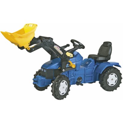 Rolly Toys šlapací traktor New Holland TD5050 s čelním nakladačem R04671 – Zboží Mobilmania