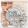 Gumička do vlasů InvisiBobble Sprunchie Slim Bella Chrome Duo gumička do vlasů