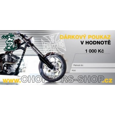 Dárkový poukaz v hodnotě 1.000,- Kč – Sleviste.cz