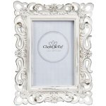 Fotorámeček bílý s patinou – 10x15 cm – Zbozi.Blesk.cz