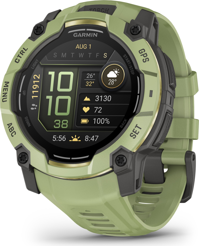 Garmin Instinct 3 50mm AMOLED Fern Green/Fern Green 010-03020-02 na Heureka.cz