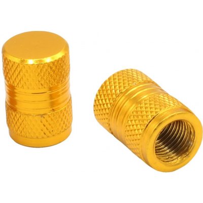 M-Style čepičky ventilků na motorku zlatá | Zboží Auto