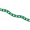 Výstražná páska a řetěz Happy end plastový řetěz zelená Ø 6 mm délka 25 m CV 1056
