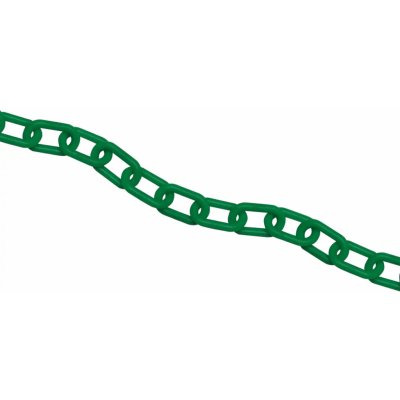 Happy end plastový řetěz zelená Ø 6 mm délka 25 m CV 1056
