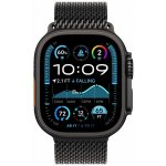 Apple Watch 49mm milánský tah z černého titanu - S (MXKF3ZM/A) – Zboží Živě