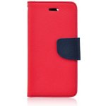 Pouzdro Fancy Book Sony Xperia Z3 červeno-modré