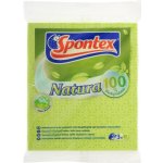 Spontex Natura houbová útěrka 3 ks – Zboží Dáma