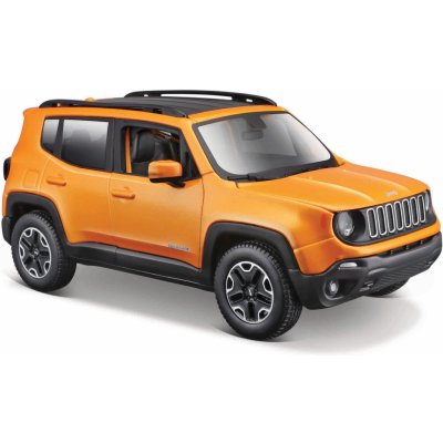 Maisto Kit Jeep Renegade model ke skládání oranžová 1:24 – Sleviste.cz