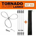 Tornado Clasic Lanko rotační komínový kartáč set 4 m – Zboží Dáma