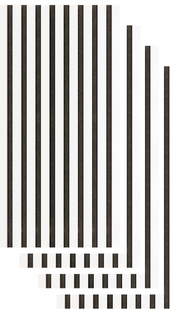 Windu Akustické dekor Bílá 800 x 400 mm 0,32m²