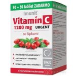 Vitamin C 1200 mg URGENT se šípky Imunit 90+30 tablet – Sleviste.cz