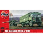 Airfix AEC Matador & 5.5 Gun A01314V 1:76 – Hledejceny.cz