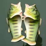 Sandály vypadající jako ryba pro rybáře – Zboží Dáma