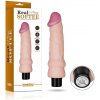 Vibrátor LoveToy REAL SOFTEE Vibrating Dildo 8"