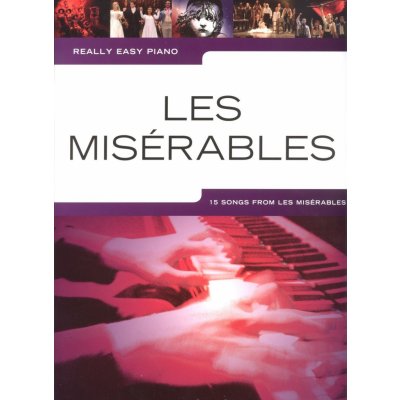 Music Sales Really Easy Piano Les Miserables Noty – Zboží Dáma