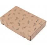 Eobaly.cz Dárková krabice s potiskem 245x185x75 mm 25 ks – Hledejceny.cz