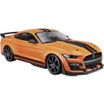 Maisto Ford Mustang Shelby GT500 2020 Oranžová 1:24 – Zboží Mobilmania