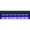 Exteriérové osvětlení Stualarm LED světelná alej, 28x LED 3W, modrá 800mm, ECE R10