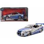 Toys Fast and Furious Brians Nissan Skyline 2002 GT-R OBAL – Zboží Dáma
