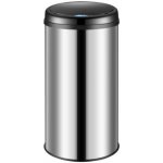 DBA Bezdotykový Jumbo koš 30 l stříbrná – Zboží Mobilmania