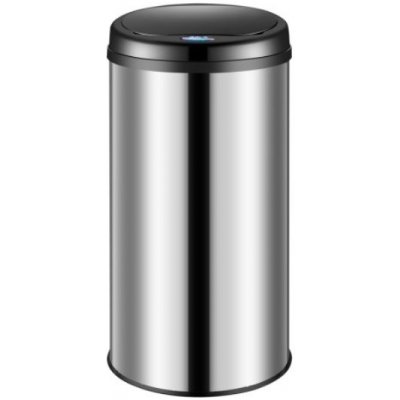 DBA Bezdotykový Jumbo koš 30 l stříbrná – Zboží Mobilmania