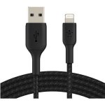 Belkin BOOST Charge Braided Lightning/USB-A odolný kabel, 15cm – Zboží Mobilmania