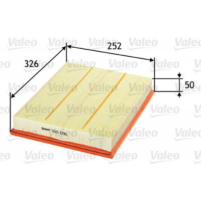 Vzduchový filtr VALEO 585096 – Hledejceny.cz